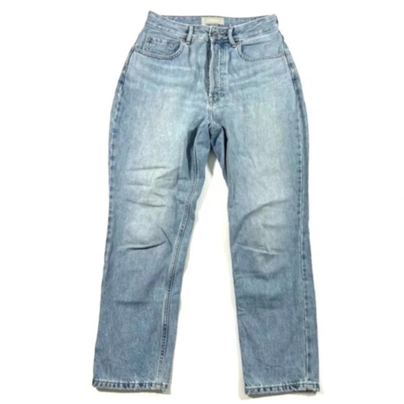 Everlane Womens The Curvy 90s Cheeky Straight Jeans 27 Crop - Picture 1 of 9